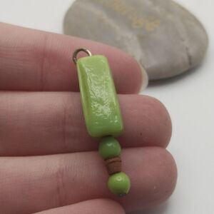 Enchanting Green glass pendant